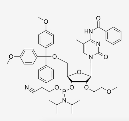 5-Me--2'-O-MOE-C (Bz) -CE-Nucleoside الفوسفوراميديت CAS 163759-94-2